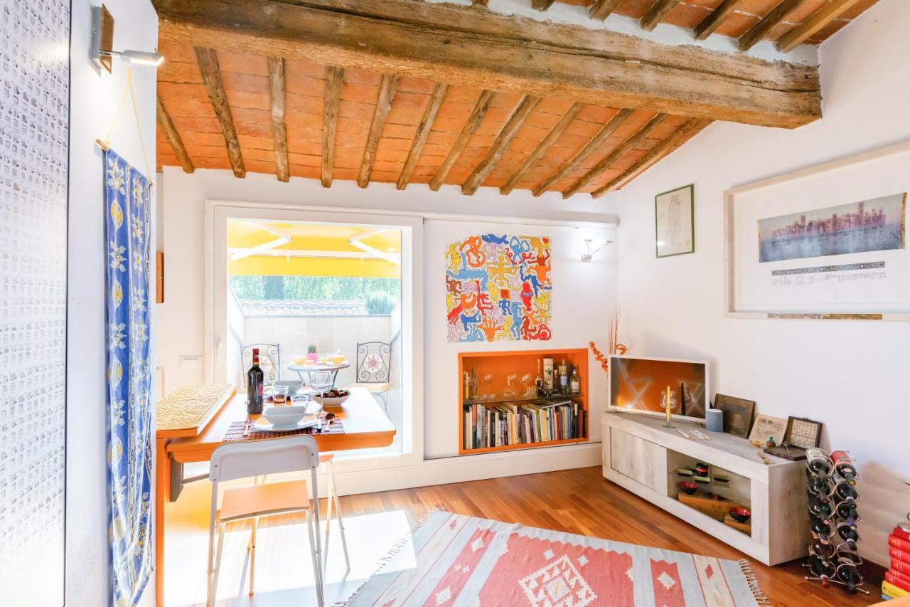 Piazza Dei Cavalieri Orange Attic Apartment Pisa Bagian luar foto